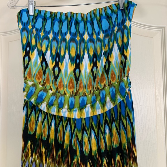 Strapless jumpsuit NWT multicolor - Picture 2 of 9